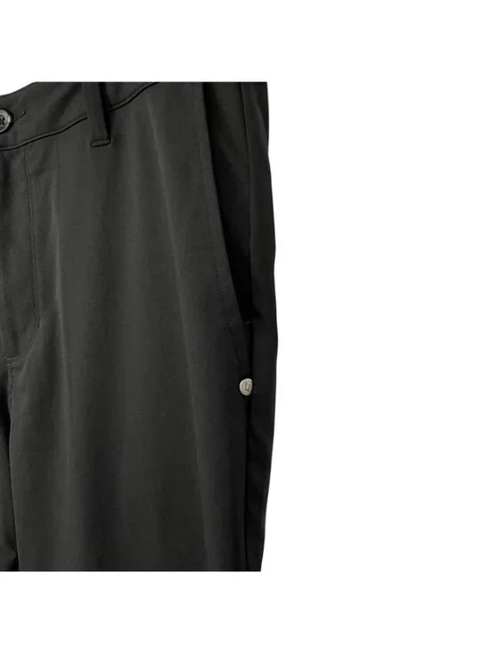 Vuori Cascade Tech Chino Pants Mens 34x30 Black Straight Leg Stretch Golf - Picture 3 of 12